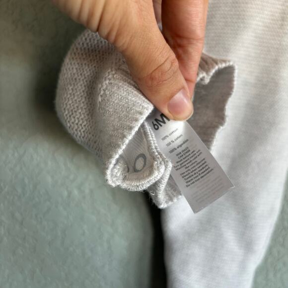 Carter's Boys 6 Month Gray Knit Romper Outfit - Picture 8 of 8